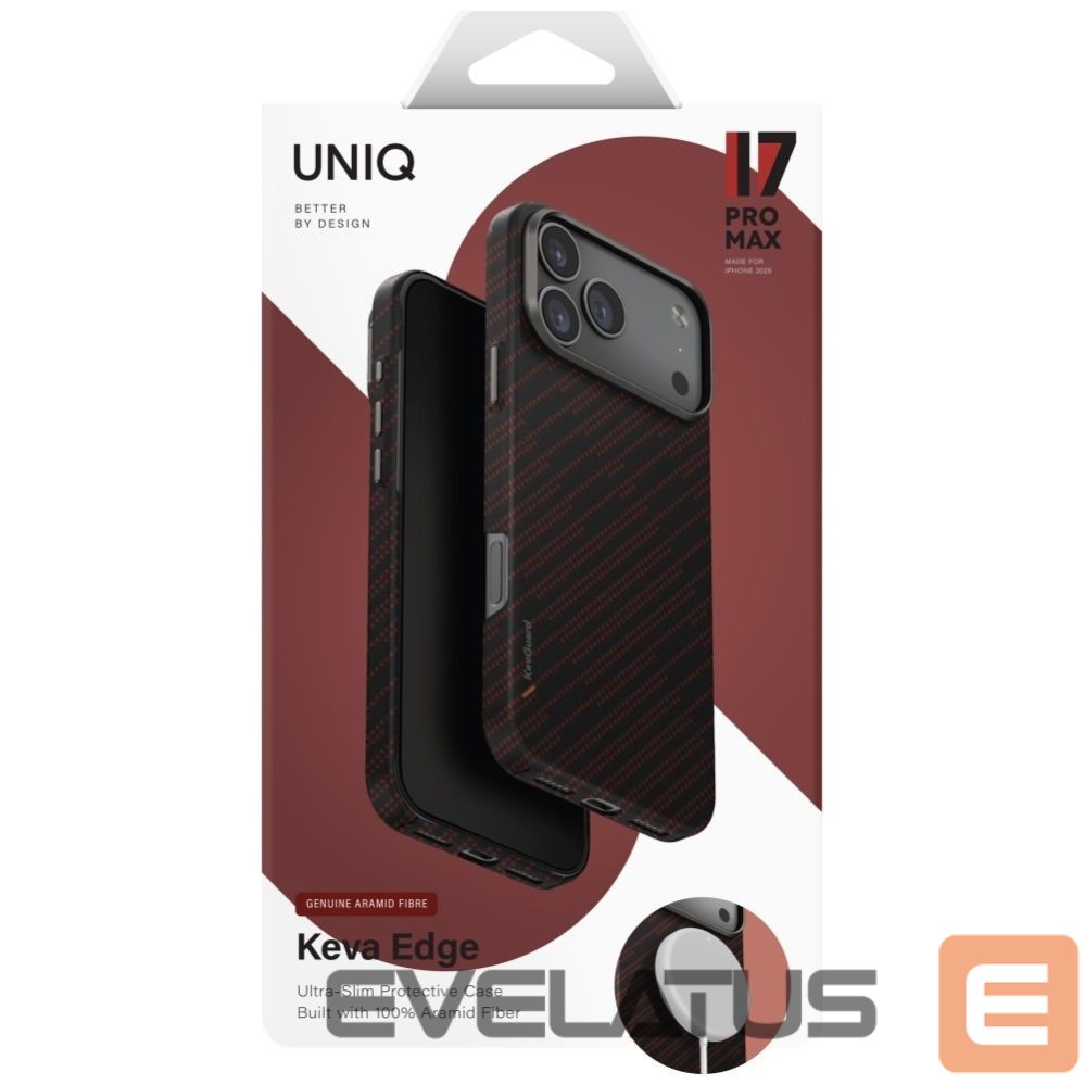 Other goods UNIQ Uniq Keva EDGE Magclick Charging Case for iPhone 17 Pro Max - Orange