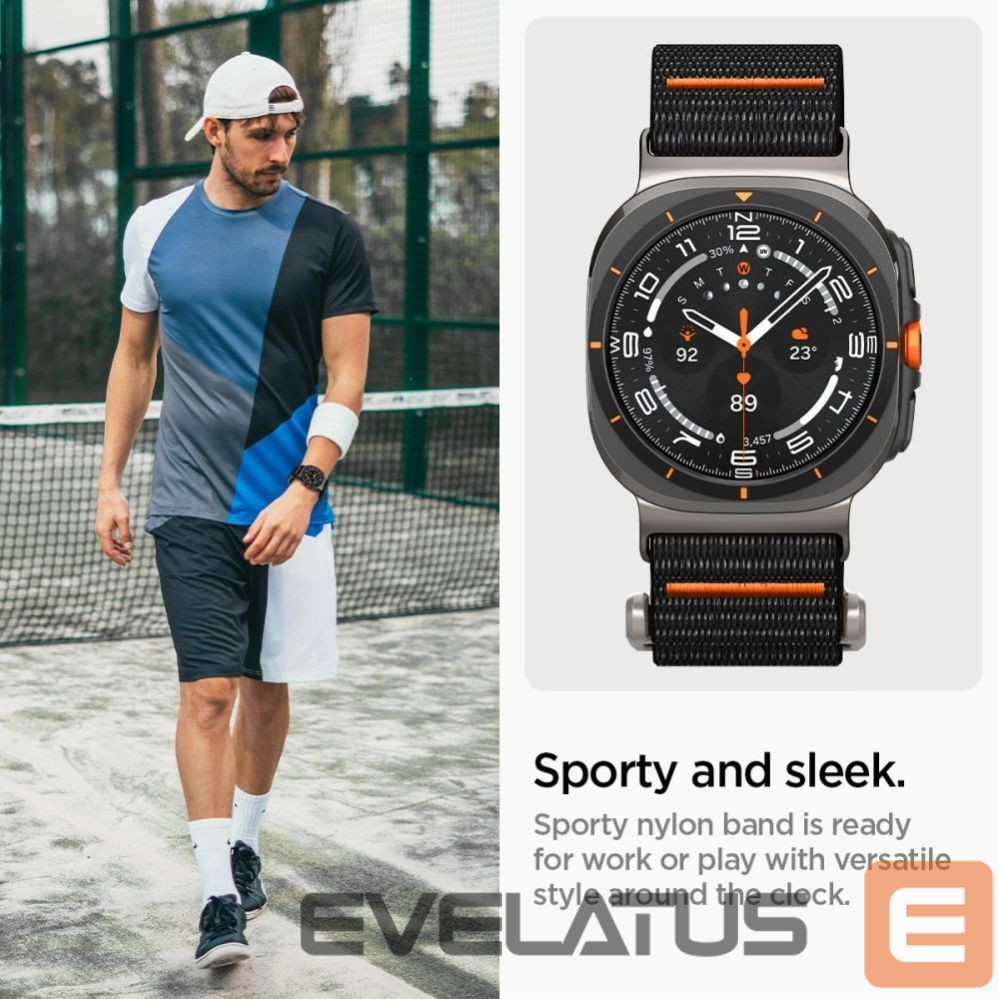 Other goods Spigen Spigen DuraPro Strap for Samsung Galaxy Watch Ultra 47mm - Black