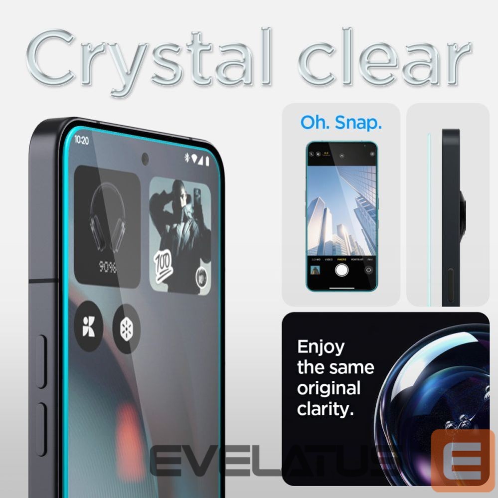 Other goods Spigen Spigen Glas.TR EZ Fit Tempered Glass 2-pack for Nothing Phone 3 - Transparent