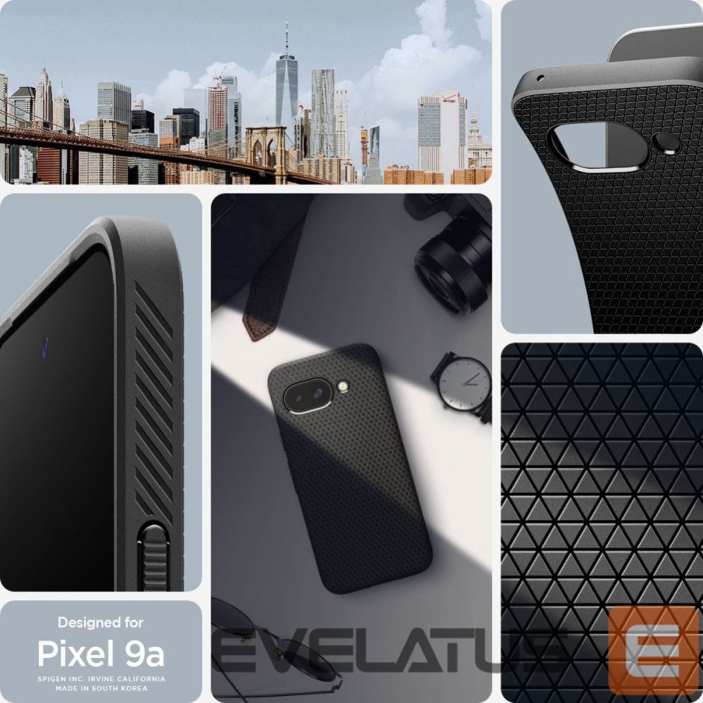 Other goods Spigen Spigen Liquid Air Case for Google Pixel 9A - Matte Black