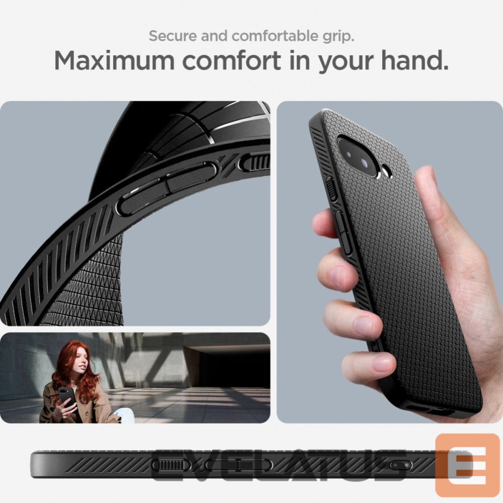 Other goods Spigen Spigen Liquid Air Case for Google Pixel 9A - Matte Black