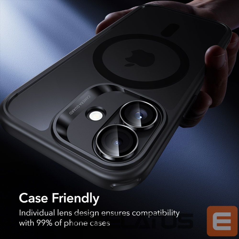 Other goods ESR ESR Armorite Camera Cover for iPhone 16 / 16 Plus / 17 - Black