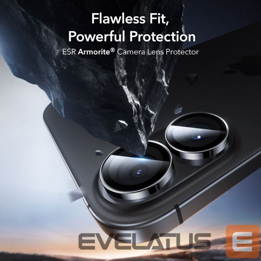 Other goods ESR ESR Armorite Camera Cover for iPhone 16 / 16 Plus / 17 - Black