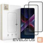 Protective glass Tech-Protect  Tech-Protect Glass Fit+ 2-pack tempered glass for Xiaomi Poco X7 5G - black 