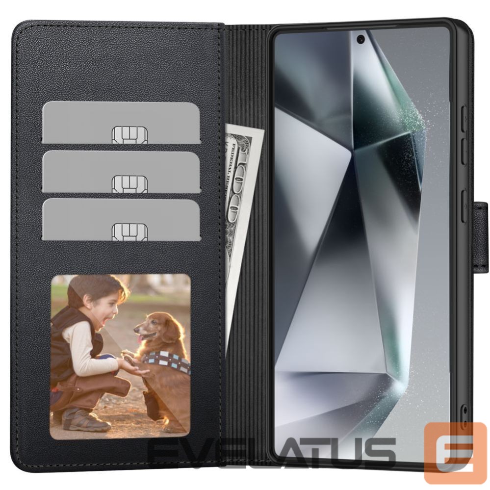 Other goods Tech-Protect Tech-Protect Wallet Case for Samsung Galaxy S25 - Black