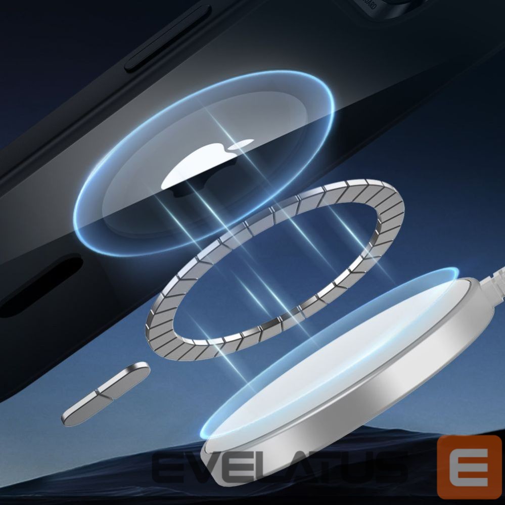 Other goods ESR ESR Classic Hybrid Halolock MagSafe Case for iPhone 16e / 17e - Transparent-Black