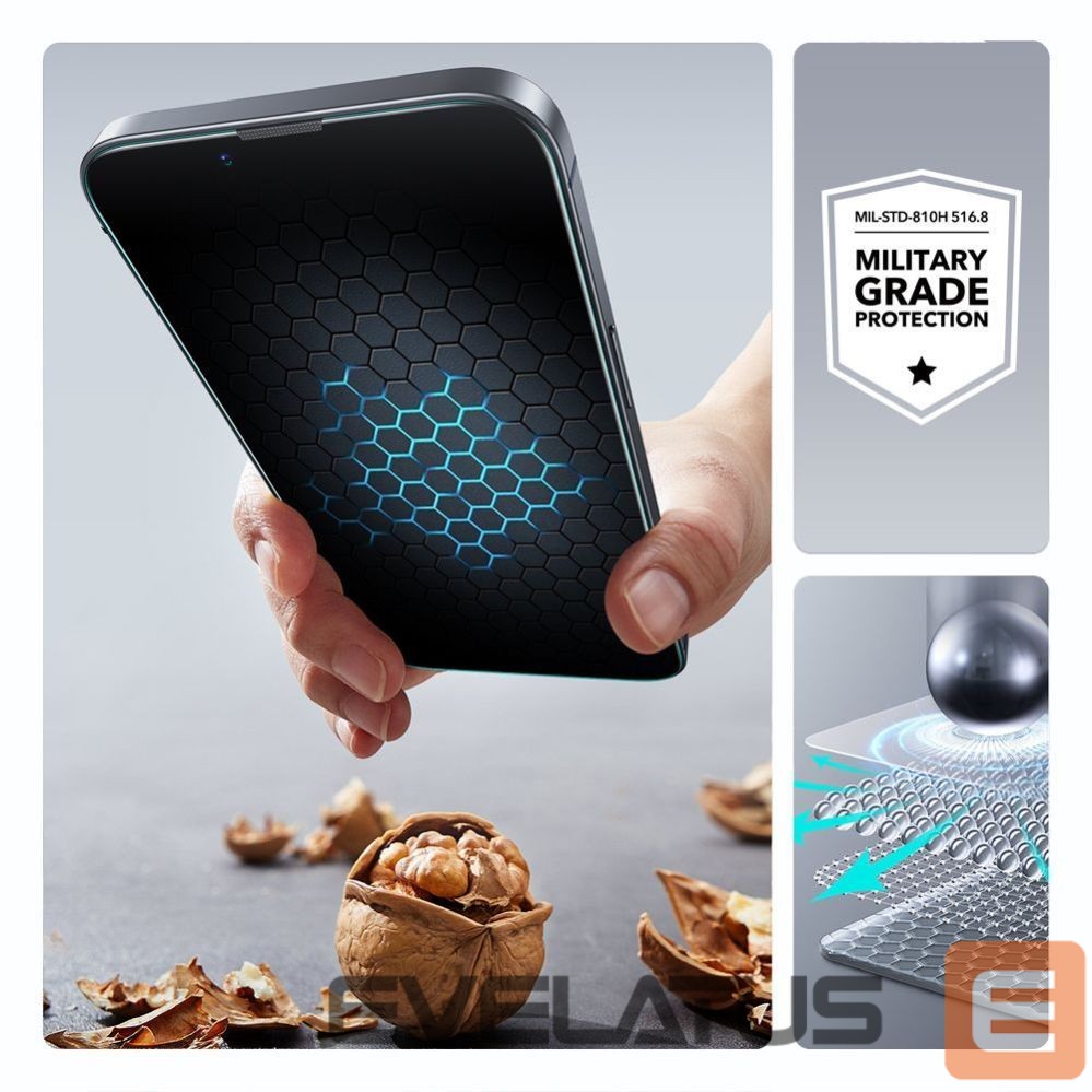 Other goods ESR ESR UltraFit Tempered Glass 2-pack case for iPhone 13 / 13 Pro / 14 / 16e / 17e