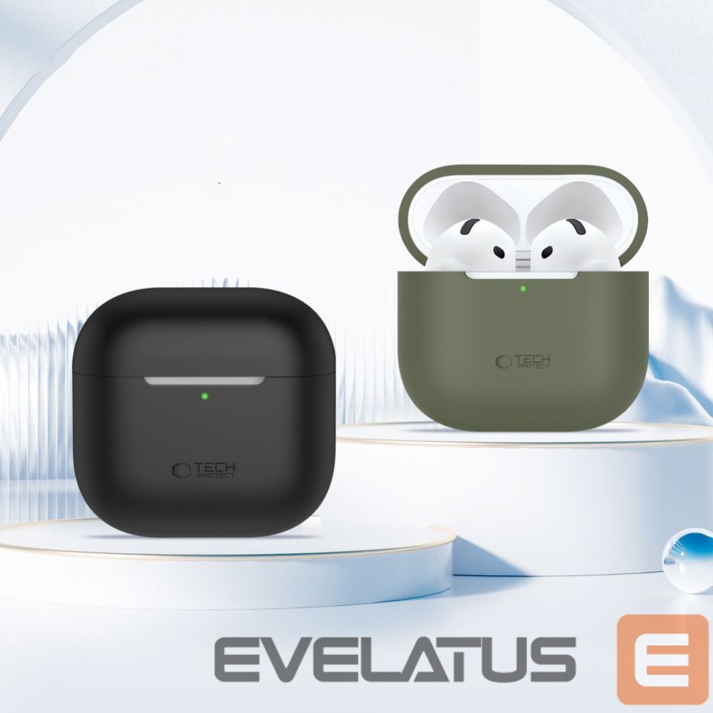 Other goods Tech-Protect Tech-Protect Silicone Case for Apple AirPods 4 - Beige