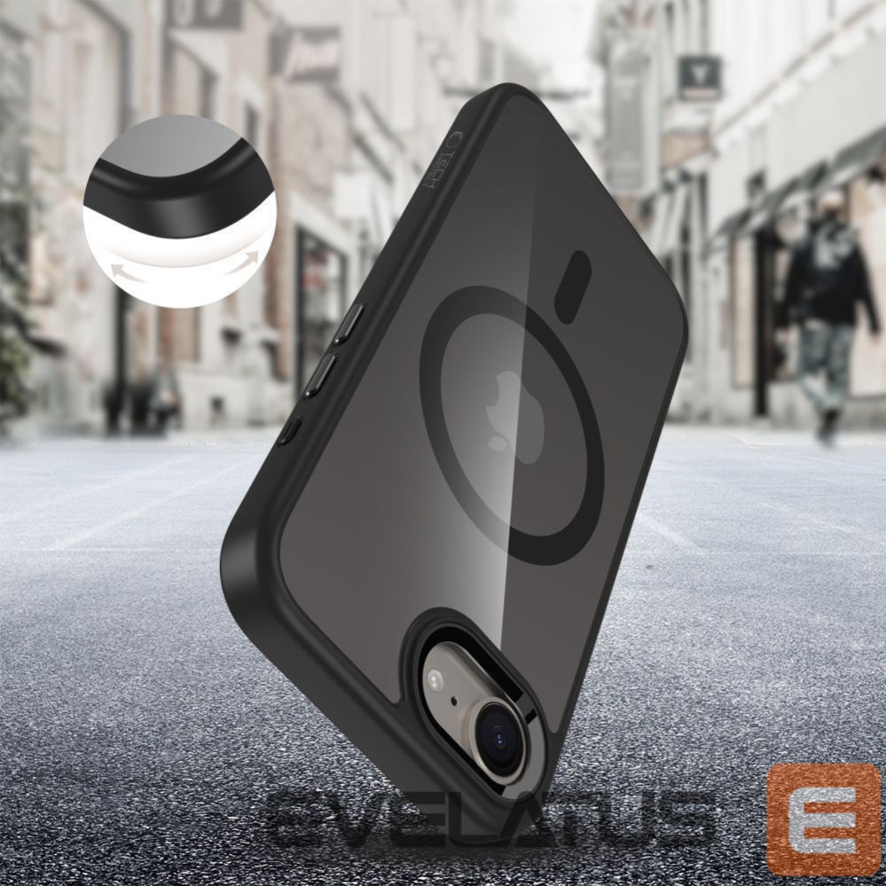 Other goods Tech-Protect Tech-Protect MagMat MagSafe Case for Nothing CMF Phone 2 Pro - Black and Clear