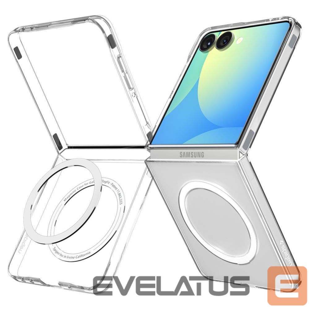Other goods Spigen Spigen AirSkin Mag MagSafe Case for Samsung Galaxy Z Flip 7 - Clear and White