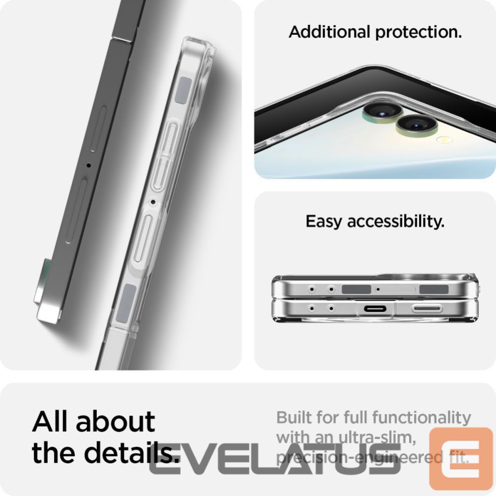 Other goods Spigen Spigen AirSkin Mag MagSafe Case for Samsung Galaxy Z Flip 7 - Clear and White