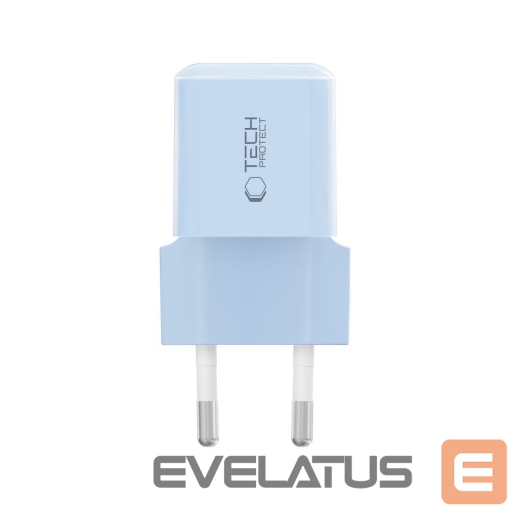 Other goods Tech-Protect Tech-Protect NCM25 USB-C PD 25W Wall Charger - Blue