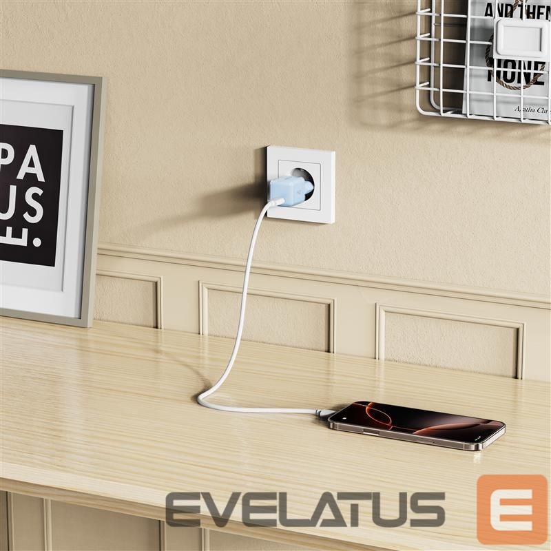 Other goods Tech-Protect Tech-Protect NCM25 USB-C PD 25W Wall Charger - Blue