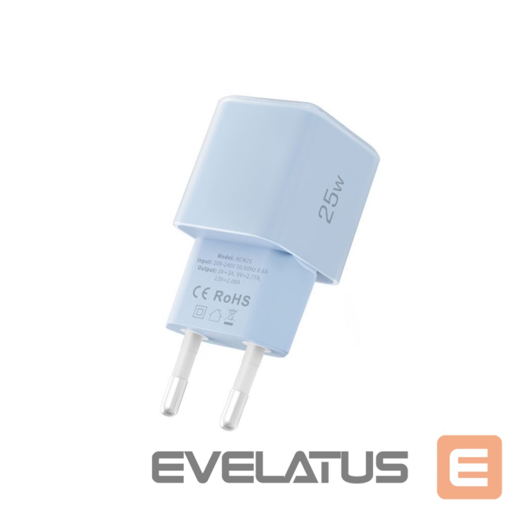 Other goods Tech-Protect Tech-Protect NCM25 USB-C PD 25W Wall Charger - Blue