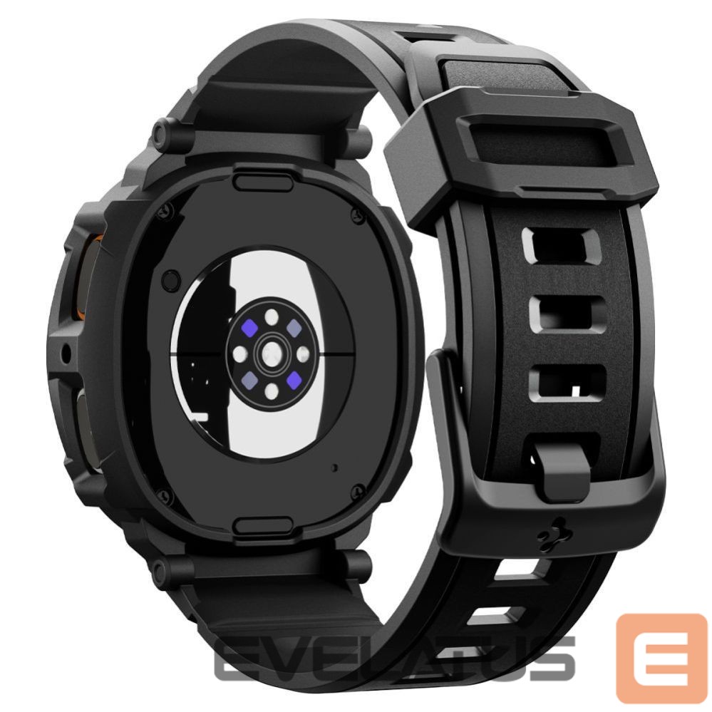 Other goods Spigen Spigen Rugged Armor Pro Strap for Samsung Galaxy Watch 8 44mm - Matte Black