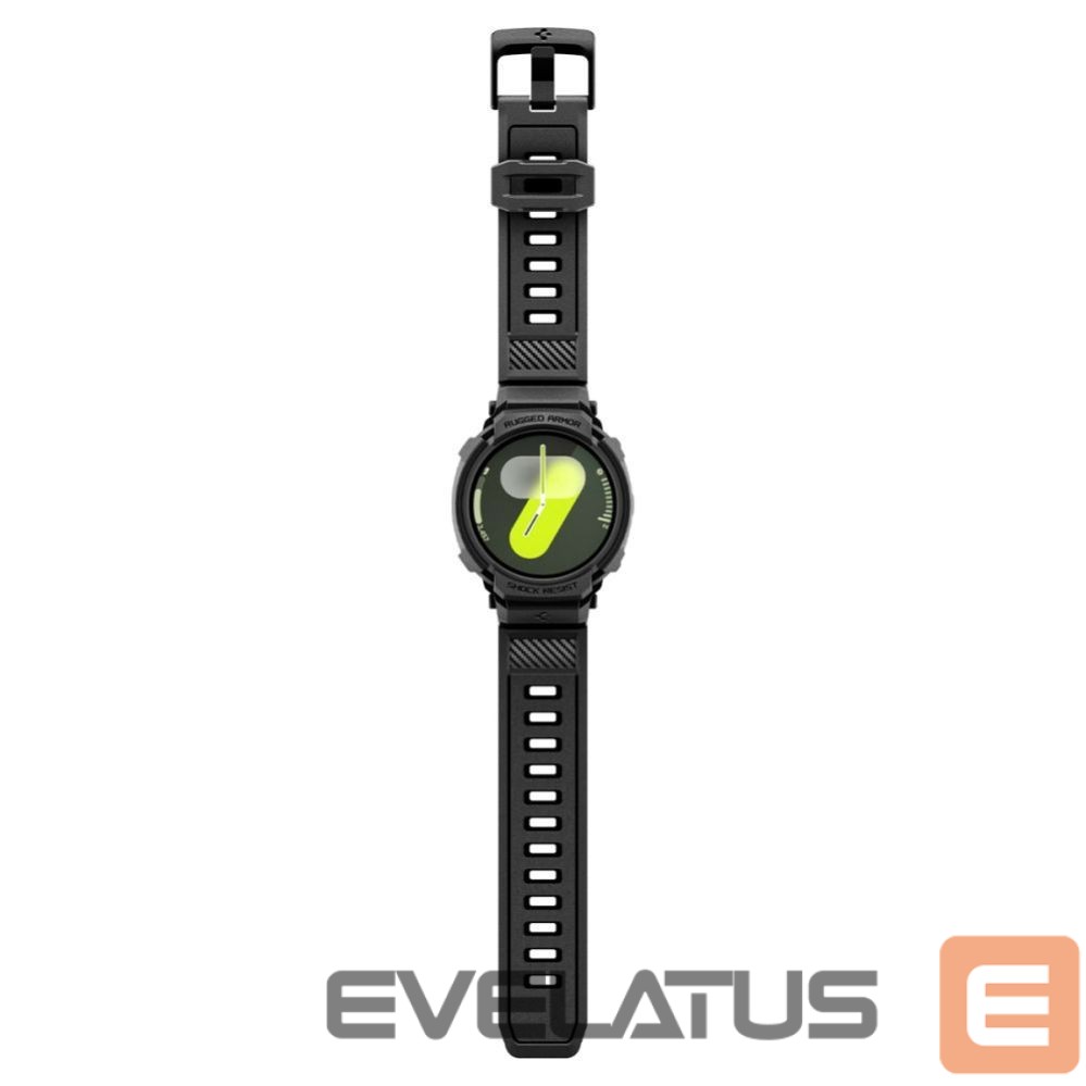 Other goods Spigen Spigen Rugged Armor Pro Strap for Samsung Galaxy Watch 8 44mm - Matte Black