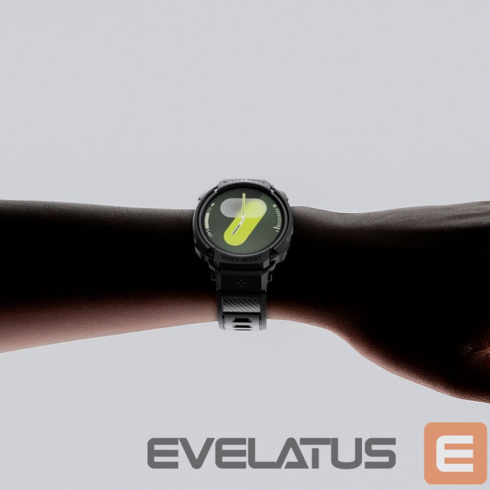 Other goods Spigen Spigen Rugged Armor Pro Strap for Samsung Galaxy Watch 8 44mm - Matte Black