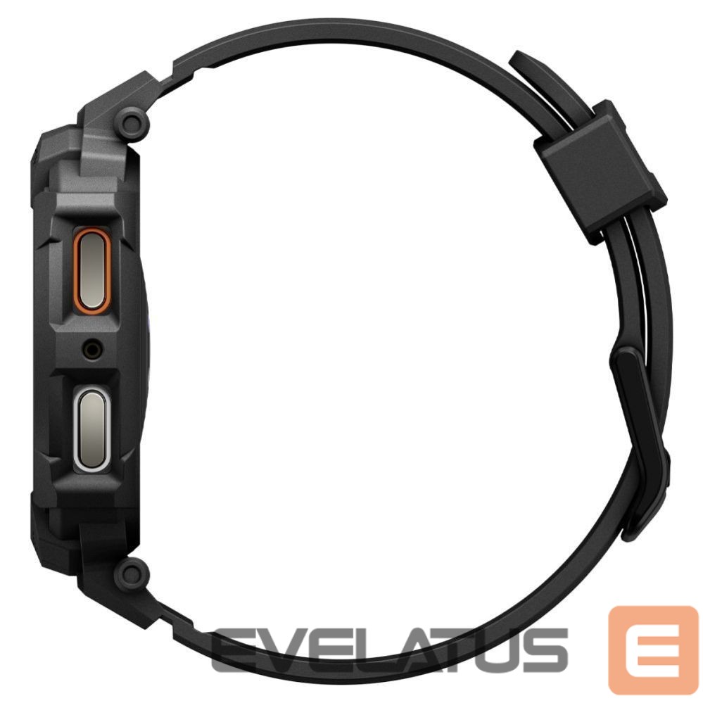 Other goods Spigen Spigen Rugged Armor Pro Strap for Samsung Galaxy Watch 8 44mm - Matte Black