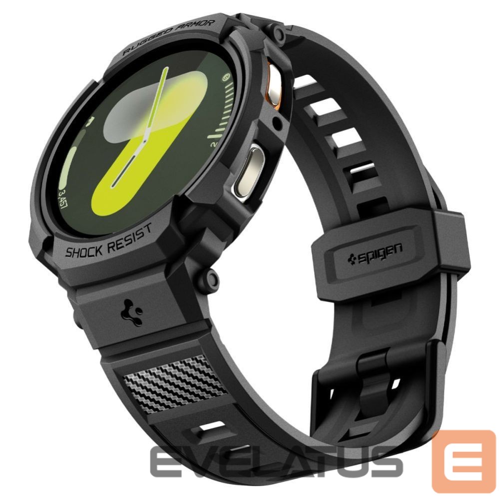 Other goods Spigen Spigen Rugged Armor Pro Strap for Samsung Galaxy Watch 8 44mm - Matte Black