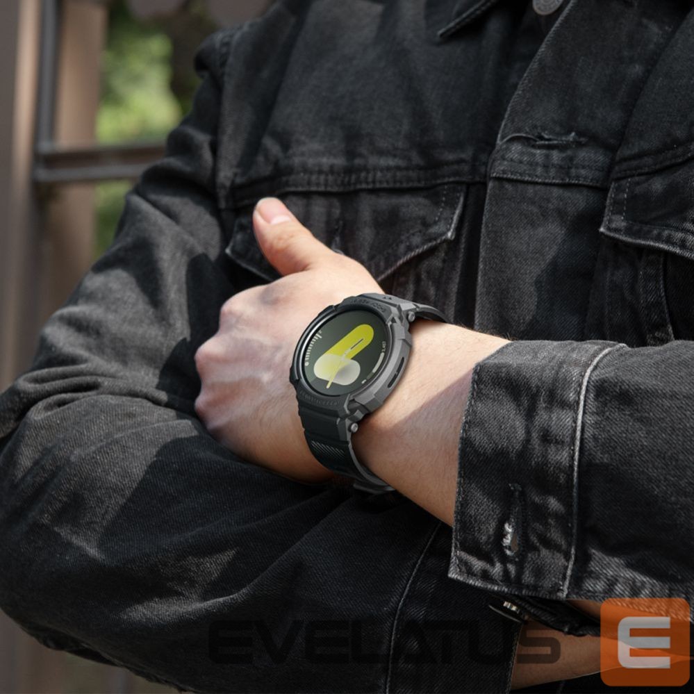 Other goods Spigen Spigen Rugged Armor Pro Strap for Samsung Galaxy Watch 8 44mm - Matte Black