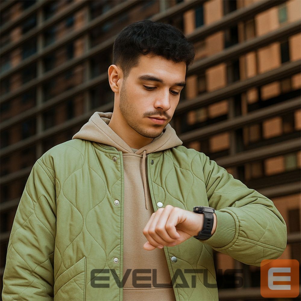 Other goods Spigen Spigen Rugged Armor Pro Strap for Samsung Galaxy Watch 8 44mm - Matte Black