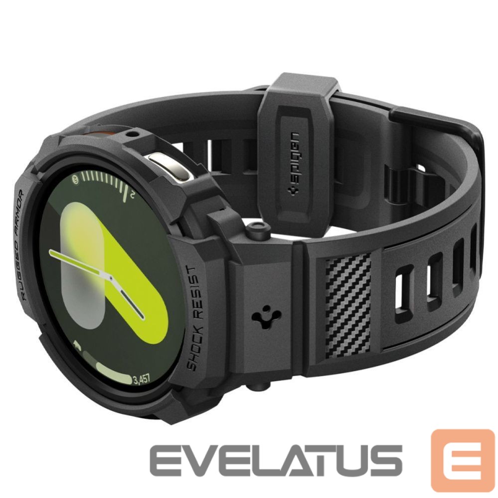 Other goods Spigen Spigen Rugged Armor Pro Strap for Samsung Galaxy Watch 8 44mm - Matte Black