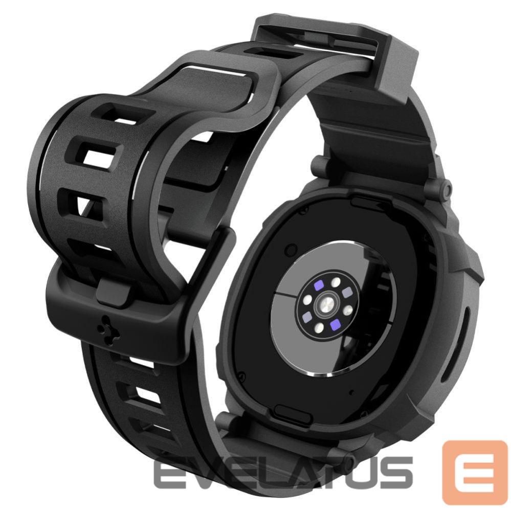 Other goods Spigen Spigen Rugged Armor Pro Strap for Samsung Galaxy Watch 8 44mm - Matte Black