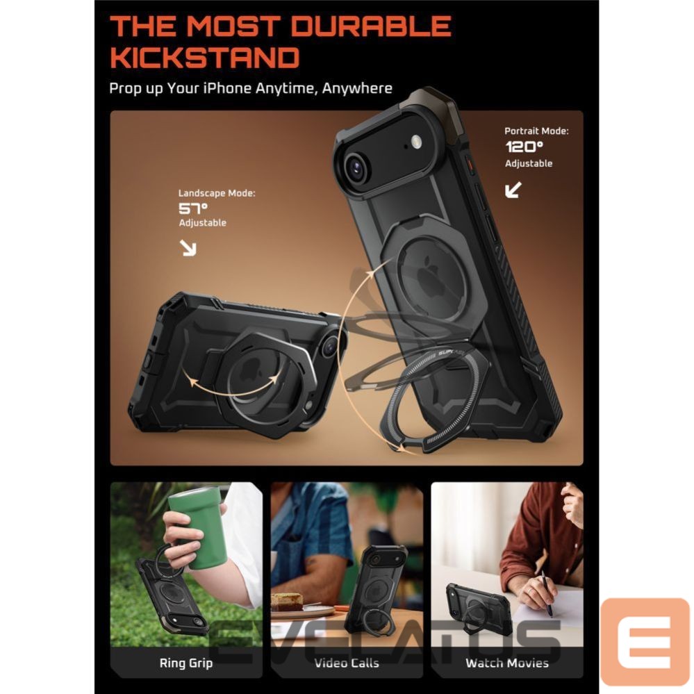 Other goods Supcase Supcase UB Grip Mag MagSafe Case for iPhone 17 Air - Black