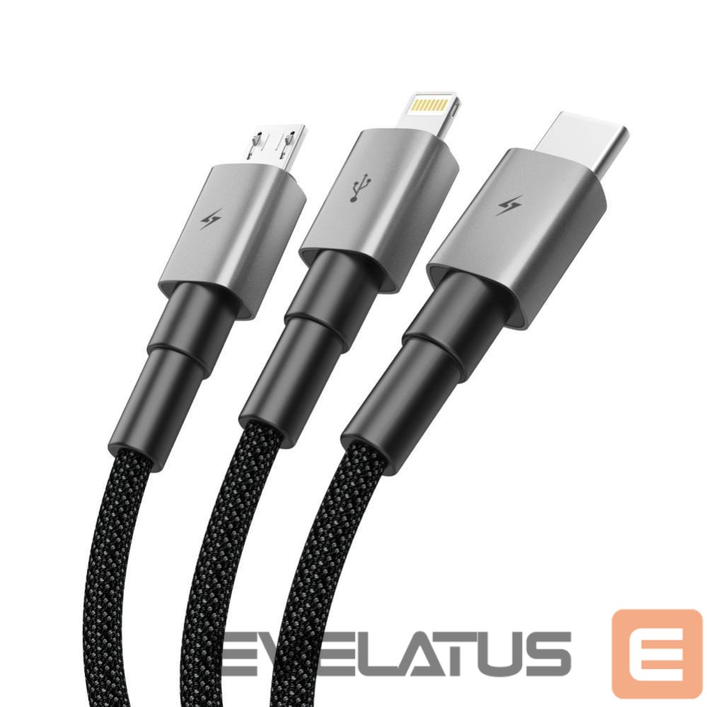 Other goods Tech-Protect Tech-Protect UltraBoost DNA 3in1 USB-C / Micro-USB / Lightning cable 120 cm - gray