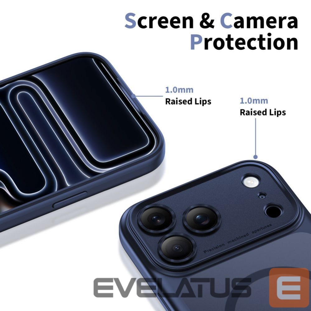 Other goods Tech-Protect Tech-Protect Magpeak Magsafe CC Case for iPhone 17 Pro Max - Matte Navy Blue