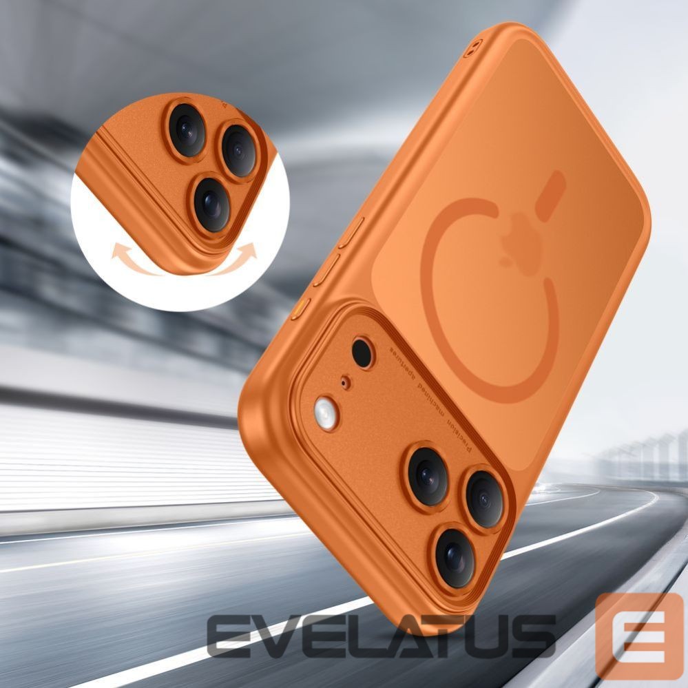Other goods Tech-Protect Tech-Protect Magpeak Magsafe CC Case for iPhone 17 Pro Max - Matte Orange