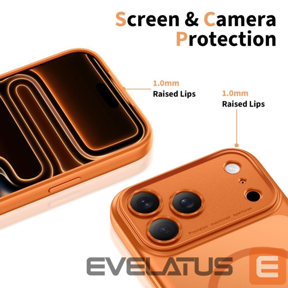 Other goods Tech-Protect Tech-Protect Magpeak Magsafe CC Case for iPhone 17 Pro Max - Matte Orange