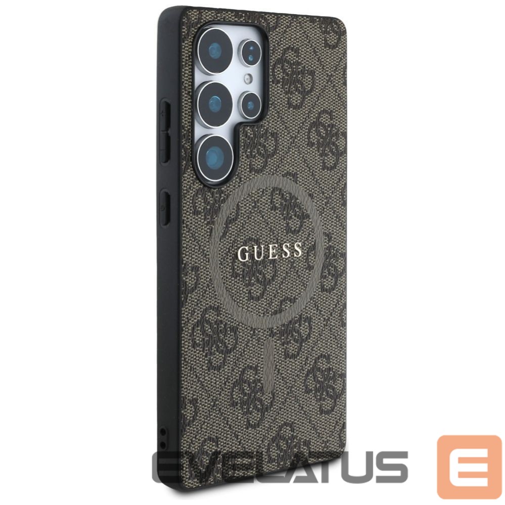 Other goods Guess Guess Leather 4G Colored Ring Classic Logo MagSafe Case Samsung Galaxy S25 Ultra brown