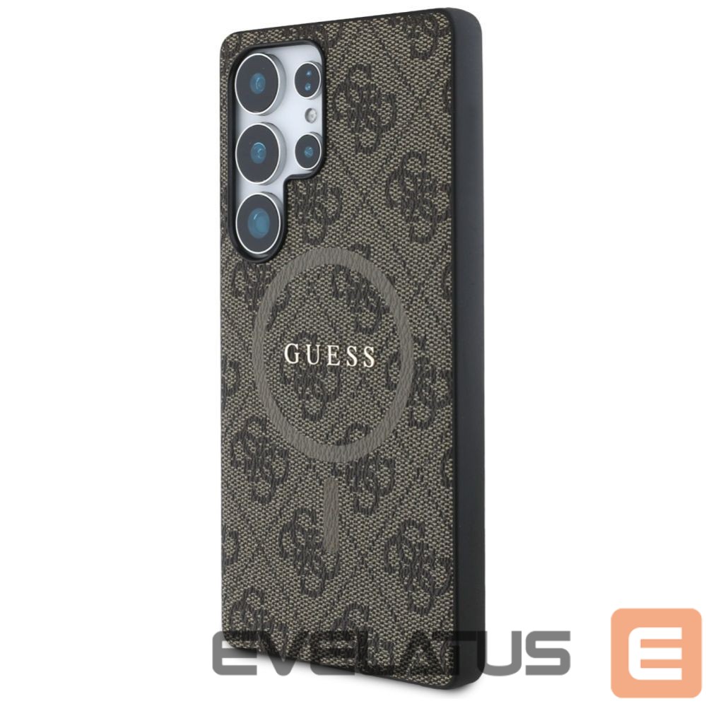 Other goods Guess Guess Leather 4G Colored Ring Classic Logo MagSafe Case Samsung Galaxy S25 Ultra brown