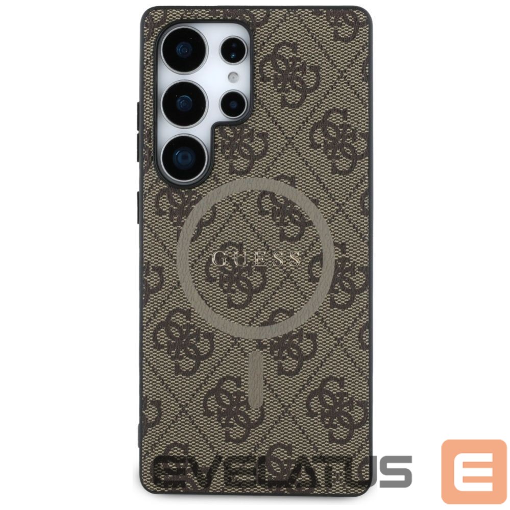 Other goods Guess Guess Leather 4G Colored Ring Classic Logo MagSafe Case Samsung Galaxy S25 Ultra brown