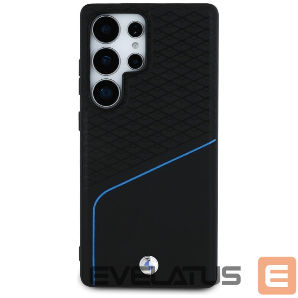 Other goods BMW BMW Leather Textured and Smooth MagSafe case for Samsung Galaxy S25 Ultra - black