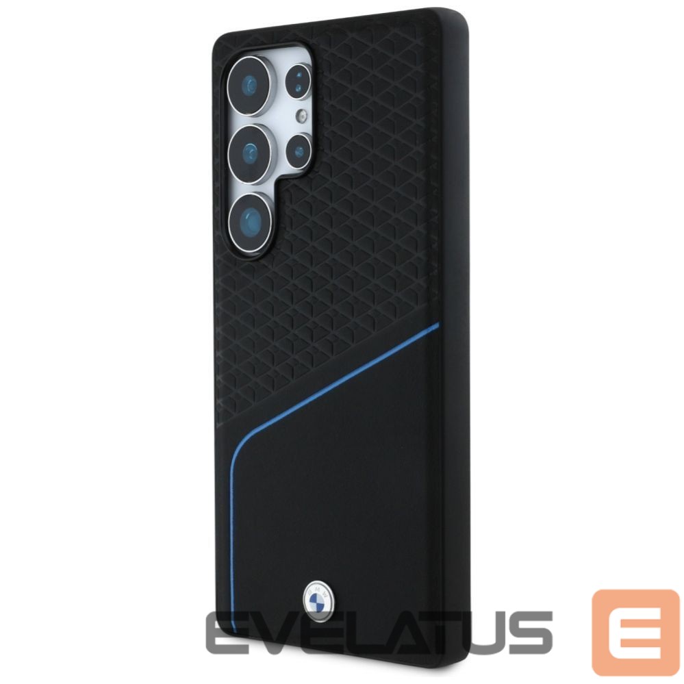 Other goods BMW BMW Leather Textured and Smooth MagSafe case for Samsung Galaxy S25 Ultra - black