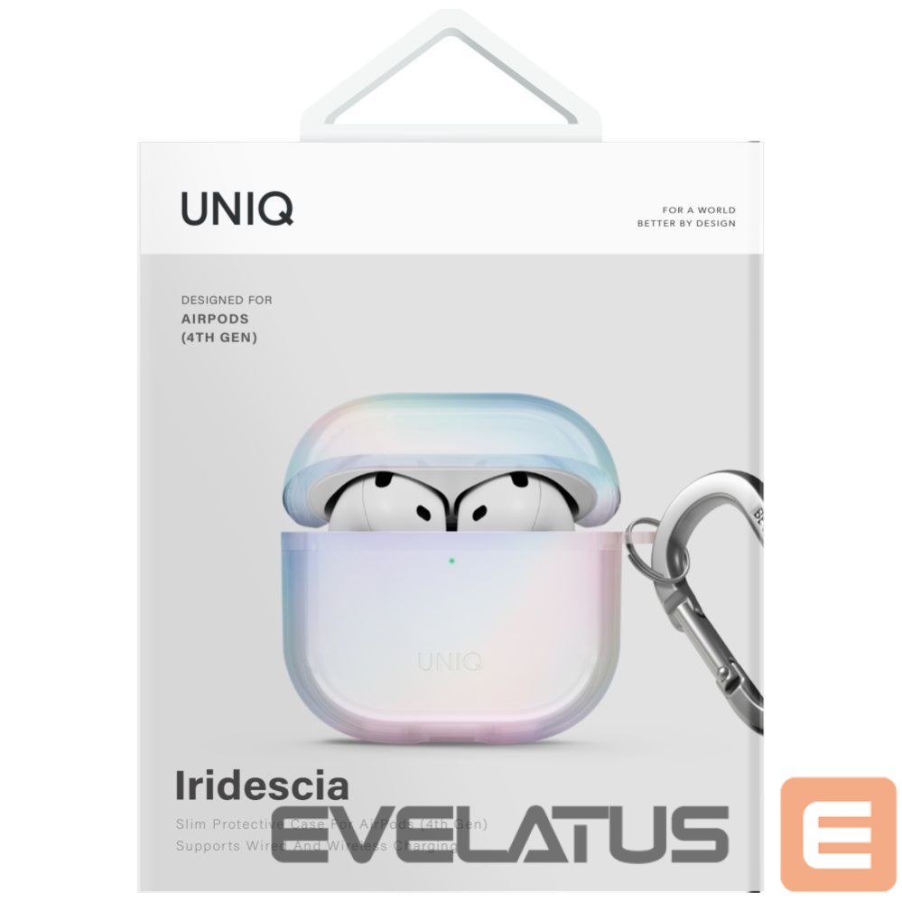 Other goods UNIQ Uniq Iridescia case for AirPods 4 Hang Case - holo white