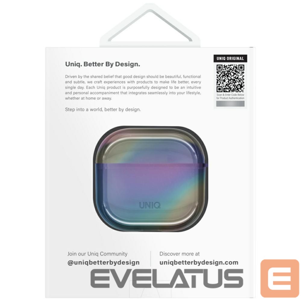 Other goods UNIQ Uniq Iridescia AirPods 4 Hang Case - Holo Multicolor