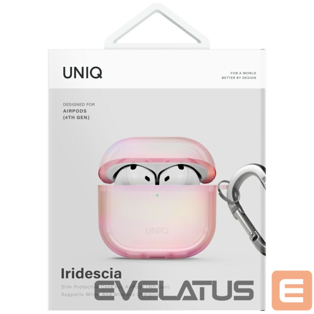 Other goods UNIQ Uniq Iridescia AirPods 4 Hang Case - Holo Pink