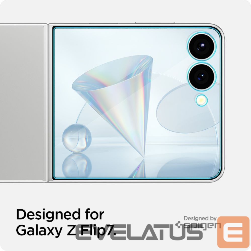 Other goods Spigen Spigen Glas.TR EZ Fit HD Tempered Glass 2-pack for Samsung Galaxy Z Flip 7 - Transparent