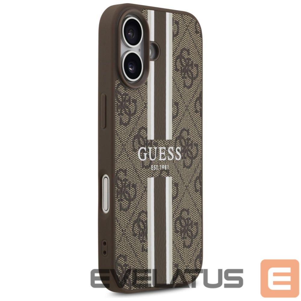 Other goods Guess Guess 4G Printed Stripes MagSafe case for iPhone 17 - brown