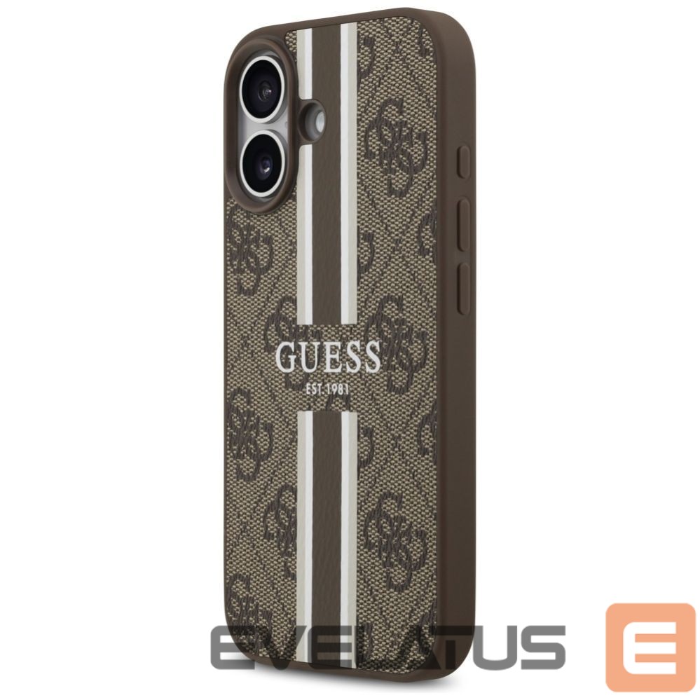 Other goods Guess Guess 4G Printed Stripes MagSafe case for iPhone 17 - brown