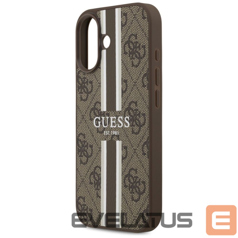 Other goods Guess Guess 4G Printed Stripes MagSafe case for iPhone 17 - brown