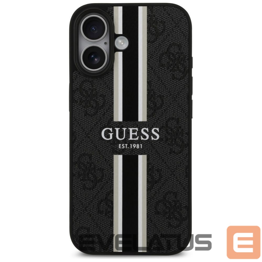 Other goods Guess Guess 4G Printed Stripes MagSafe case for iPhone 17 - black