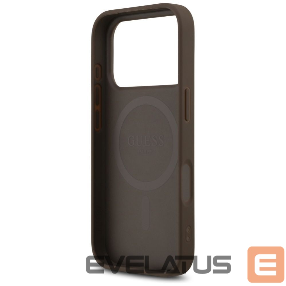 Other goods Guess Guess 4G Printed Stripes MagSafe case for iPhone 17 Pro - brown
