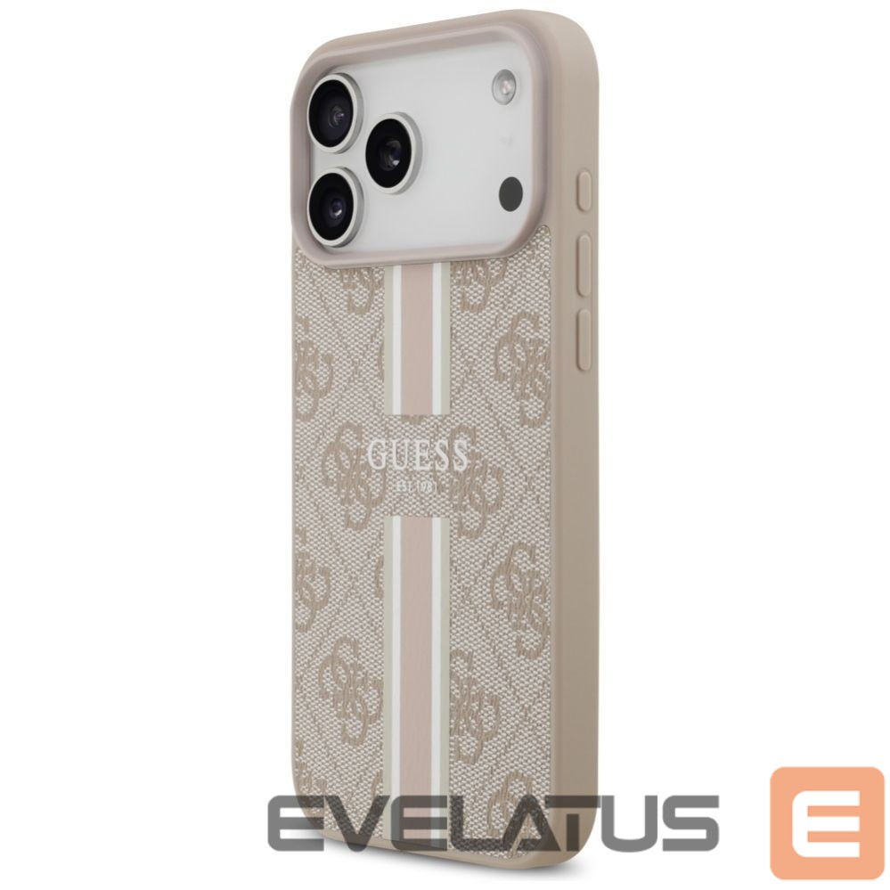 Other goods Guess Guess 4G Printed Stripes MagSafe case for iPhone 17 Pro Max - pink