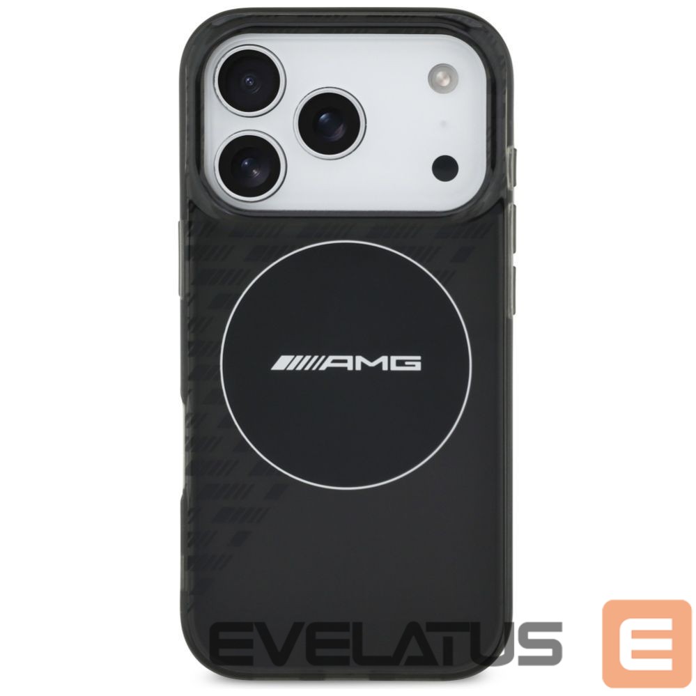 Other goods Mercedes-Benz AMG Double Layer Transparent Smocked MagSafe Case for iPhone 17 Pro - Black
