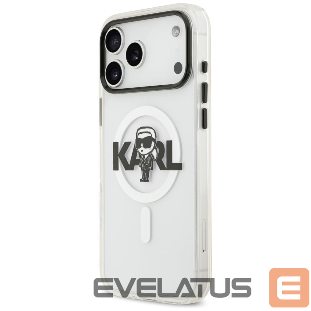 Other goods Karl Lagerfeld Karl Lagerfeld IML Karl Sketch Logo MagSafe Case for iPhone 17 Pro Max - Transparent
