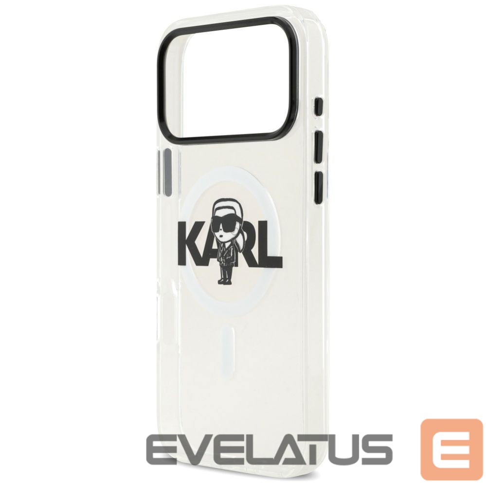 Other goods Karl Lagerfeld Karl Lagerfeld IML Karl Sketch Logo MagSafe Case for iPhone 17 Pro Max - Transparent